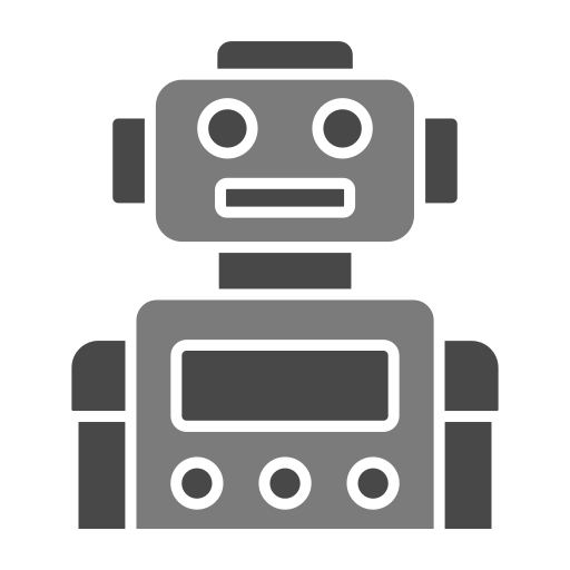 robot Generic Grey icoon