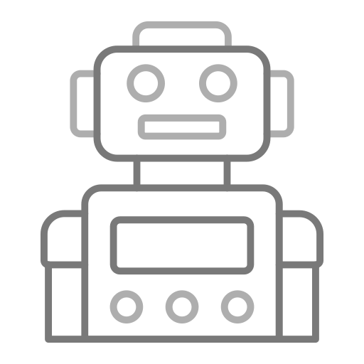 Robot Generic Grey icon