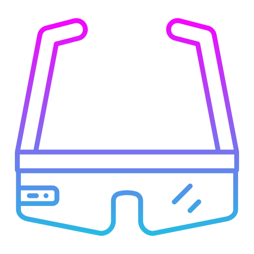 Smart glasses Generic Gradient icon