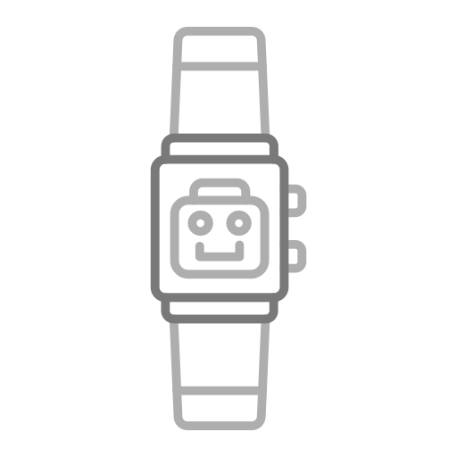 relógio inteligente Generic Grey Ícone