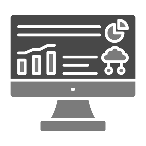 Data Analysis Generic Grey icon