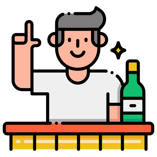 Waiter Generic Outline Color icon
