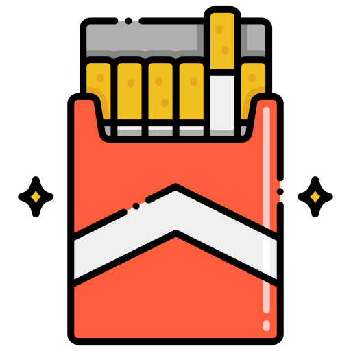タバコ Generic Outline Color icon