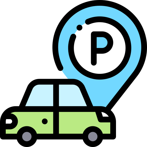 parken Detailed Rounded Lineal color icon
