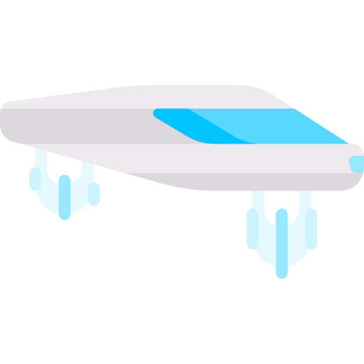 Flying car Special Flat icon