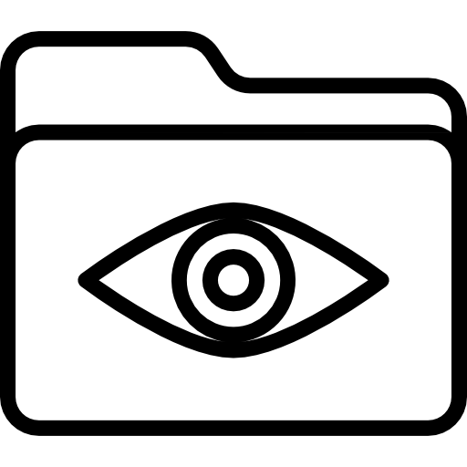フォルダ srip Lineal icon