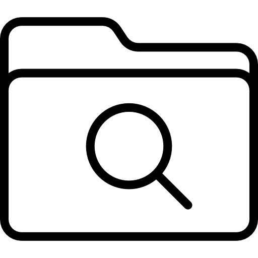 cartella srip Lineal icona
