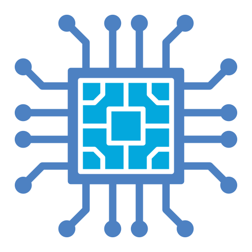 チップ Generic Blue icon