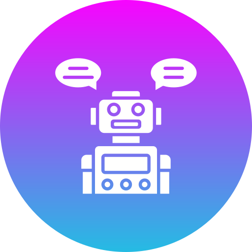 chatbot Generic Flat Gradient icono