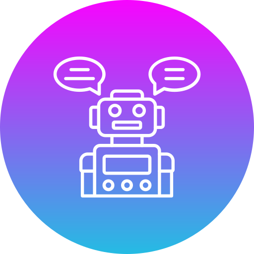 Chatbot Generic Flat Gradient icon