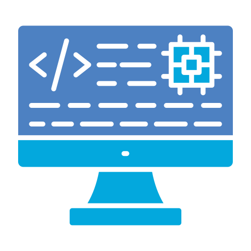 코딩 Generic Blue icon