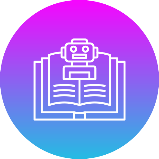 Machine Learning Generic Flat Gradient icono