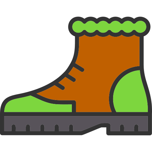 Boot Generic Outline Color icon