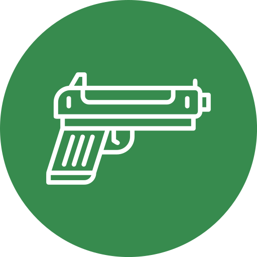 pistool Generic Flat icoon