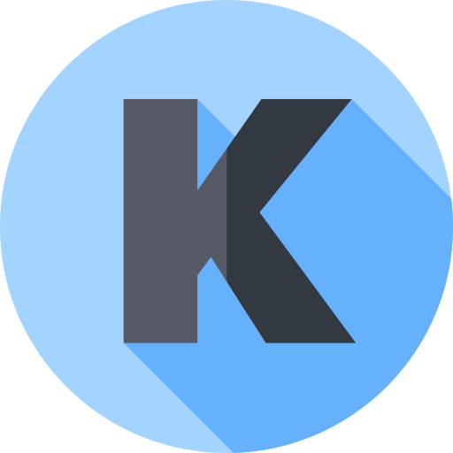 k Flat Circular Flat ikona