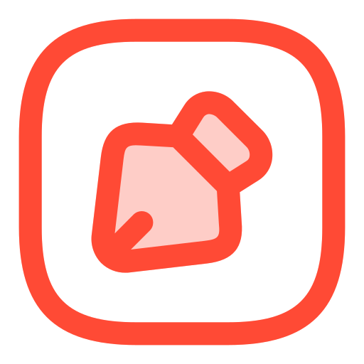 Path Generic Outline Color icon