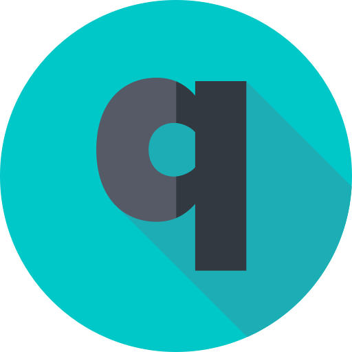 Q Flat Circular Flat icon