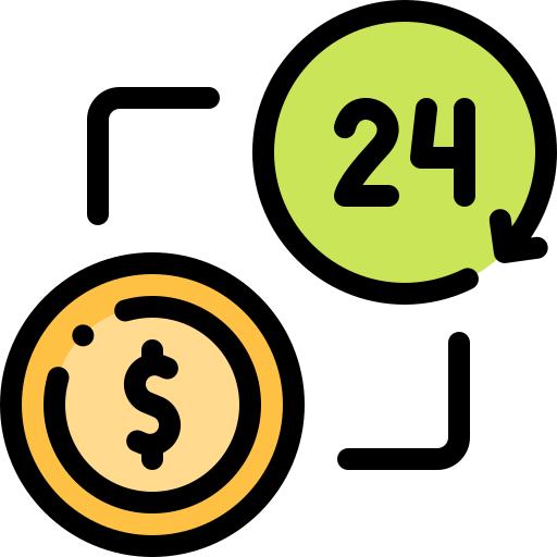 Символ доллара в черном овале Detailed Rounded Lineal color иконка