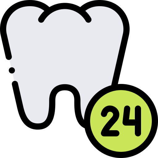 치과 의사 Detailed Rounded Lineal color icon