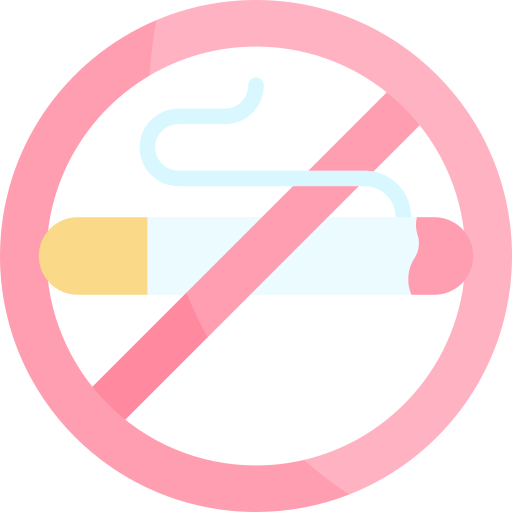 kein rauch Kawaii Flat icon