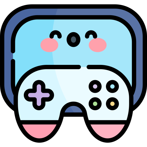 Gaming Kawaii Lineal color icon