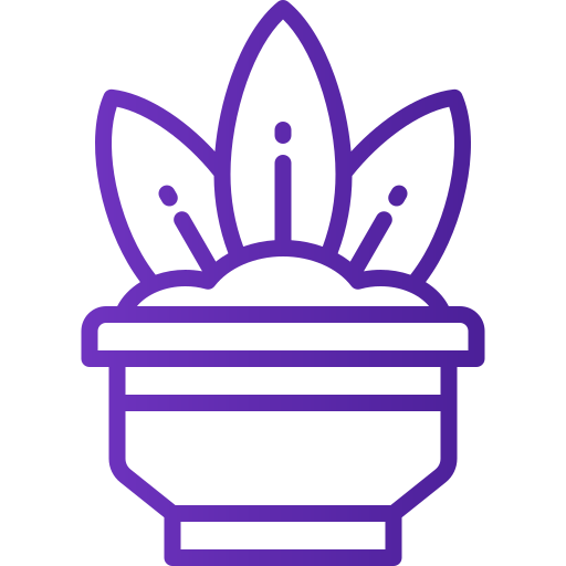 식물 냄비 Generic Gradient icon