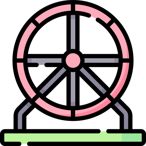 ruota del criceto Special Lineal color icona