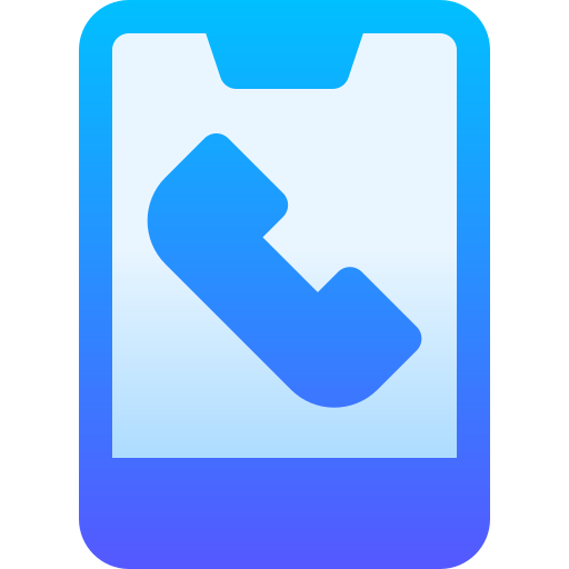 smartfon Basic Gradient Gradient ikona