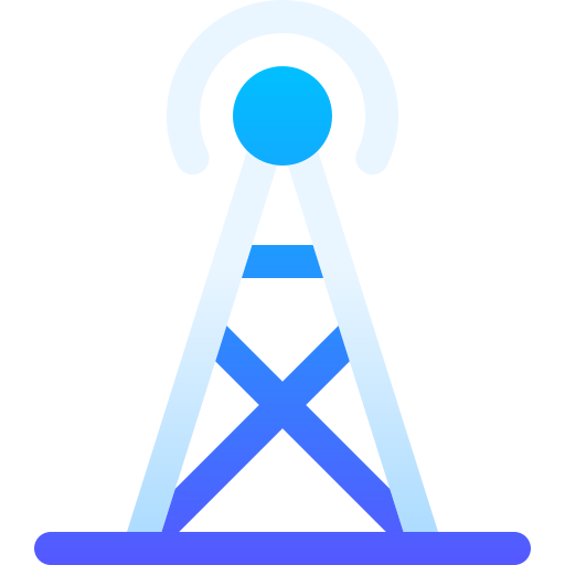 Antenna Basic Gradient Gradient icon