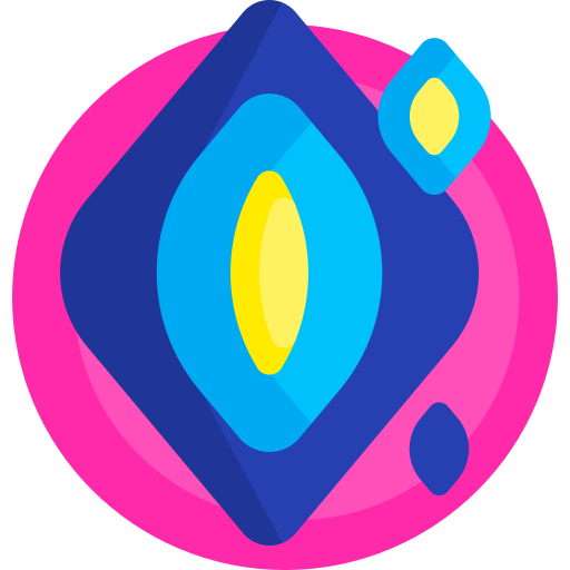 forma abstracta Detailed Flat Circular Flat icono