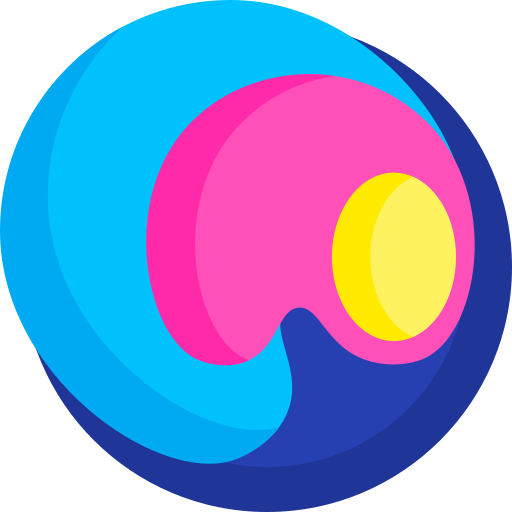 Abstract shape Detailed Flat Circular Flat icon