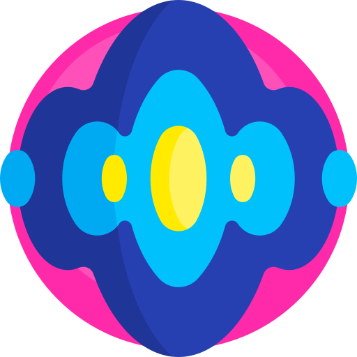 Абстрактная форма Detailed Flat Circular Flat иконка