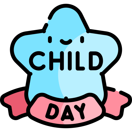 międzynarodowy dzień dziecka Kawaii Lineal color ikona