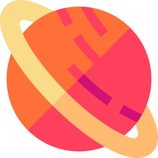 planeta Basic Straight Flat icono