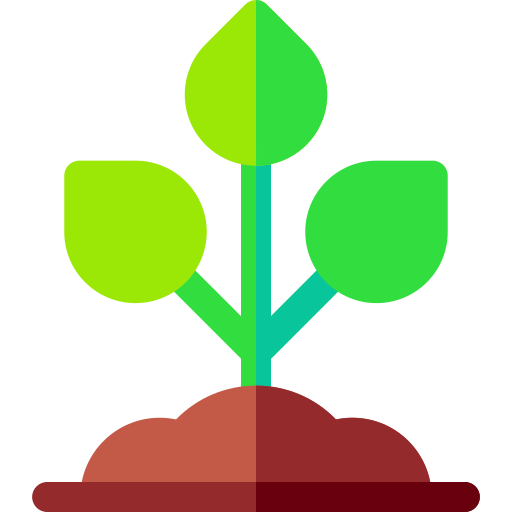 Растение Basic Rounded Flat иконка