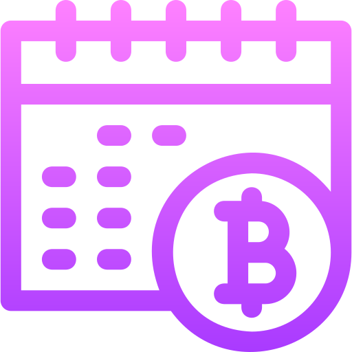 Calendar Basic Gradient Lineal color icon