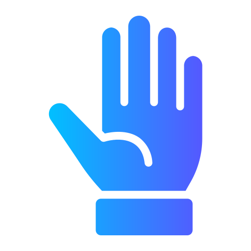 rękawiczki sportowe Generic Flat Gradient ikona