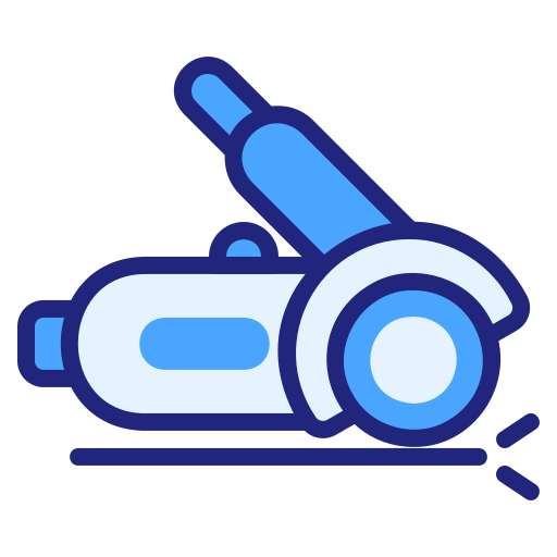 sierra circular Generic Blue icono