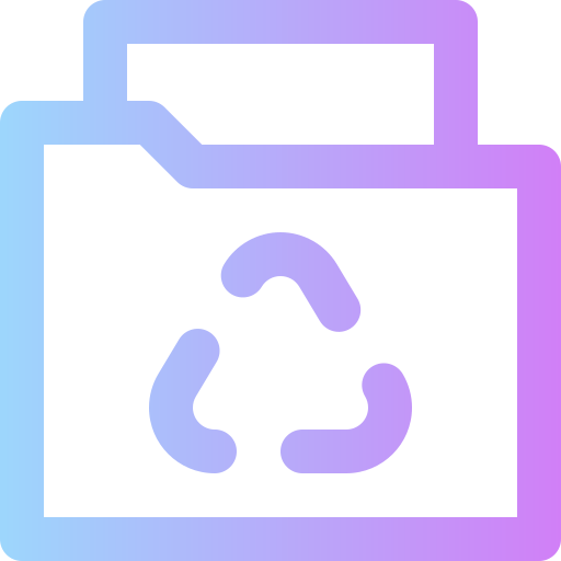 リサイクル Super Basic Rounded Gradient icon