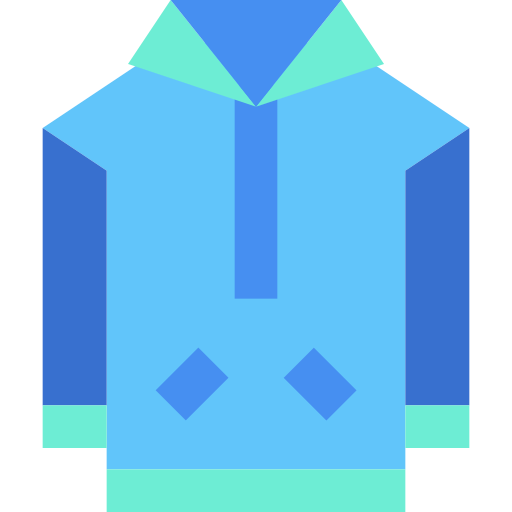 kapuzenpullover Generic Blue icon