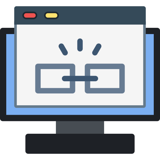 Hyperlink Generic Outline Color icon