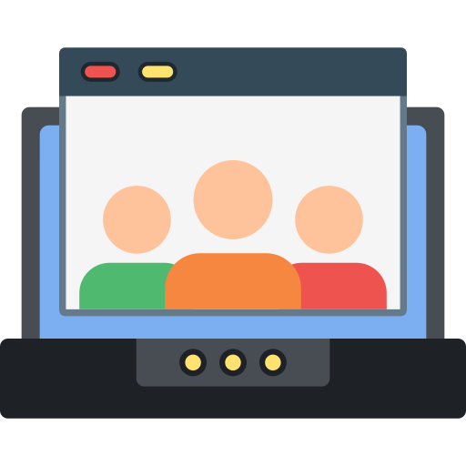 Audiences Generic Outline Color icon