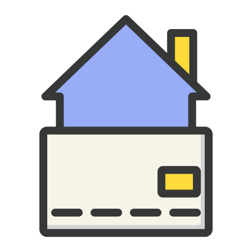 kredyt hipoteczny Generic Outline Color ikona