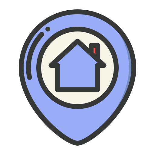 Accomodation Generic Outline Color icon