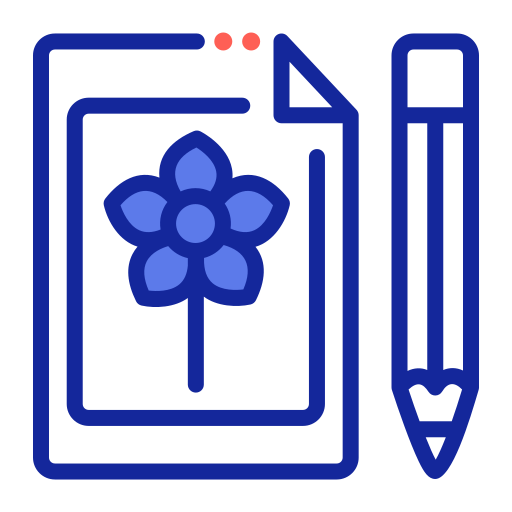 描く Generic Blue icon