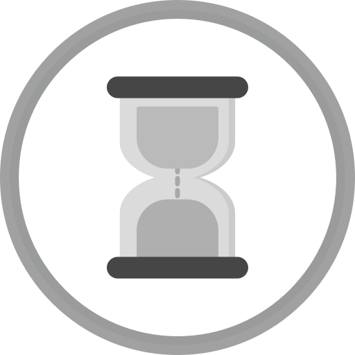 Sand clock Generic Grey icon
