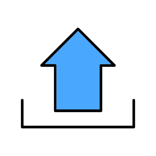 uplaod Generic Outline Color icon
