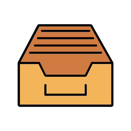 Archive Generic Outline Color icon