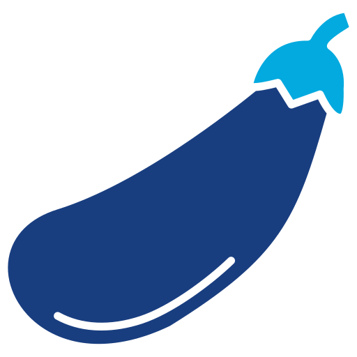 ナス Generic Blue icon