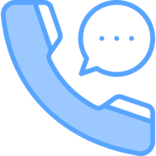 Phone Call Generic Blue icon